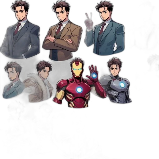 comic book art, concept art, pixel art, cartoon transparent PNG cut-out