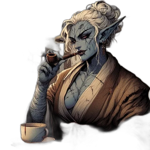 staff, mask, fantasy art, concept art transparent PNG cut-out