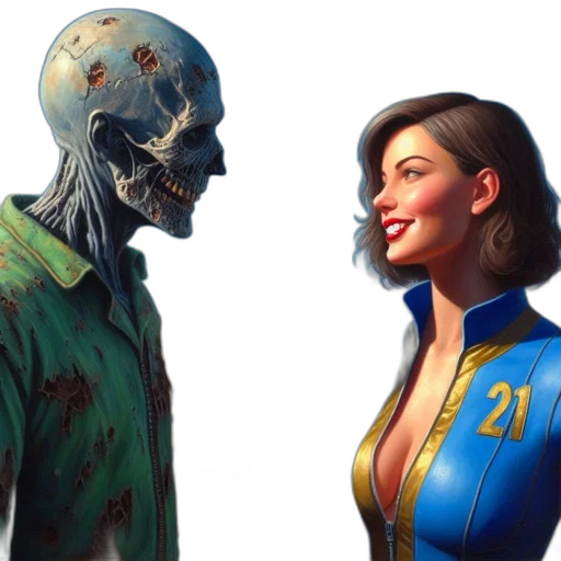 concept art, comic book art, fantasy art, photorealistic transparent PNG cut-out