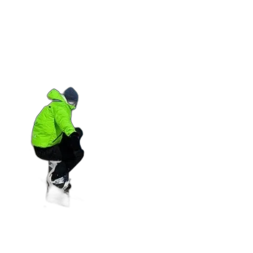 jacket, staff, hat, robot transparent PNG cut-out