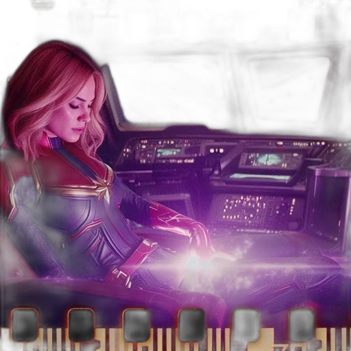 concept art, comic book art, cyberpunk, vaporwave transparent PNG cut-out
