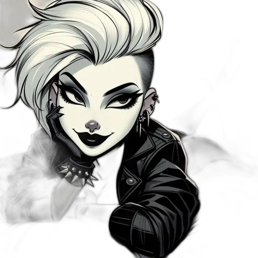 cartoon, comic book art, concept art, fantasy art transparent PNG cut-out