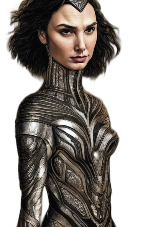 face, robot, hair, fantasy art transparent PNG cut-out