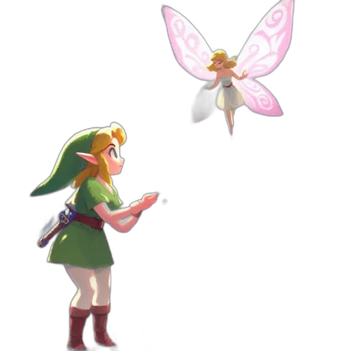 weapon, creature, dress, staff transparent PNG cut-out