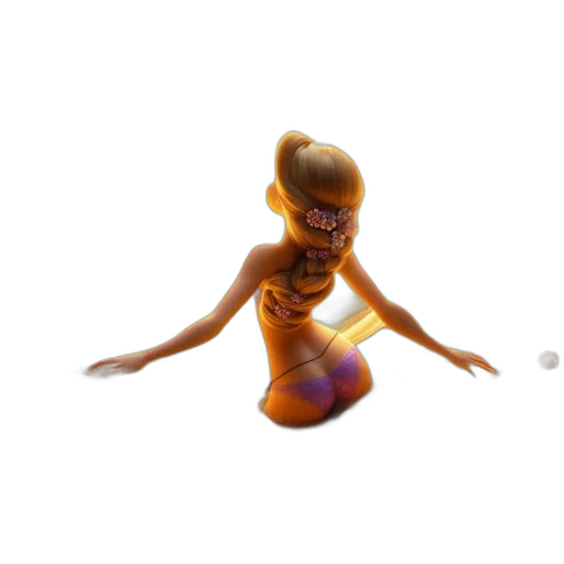 3d render, concept art, fantasy art, pixel art transparent PNG cut-out