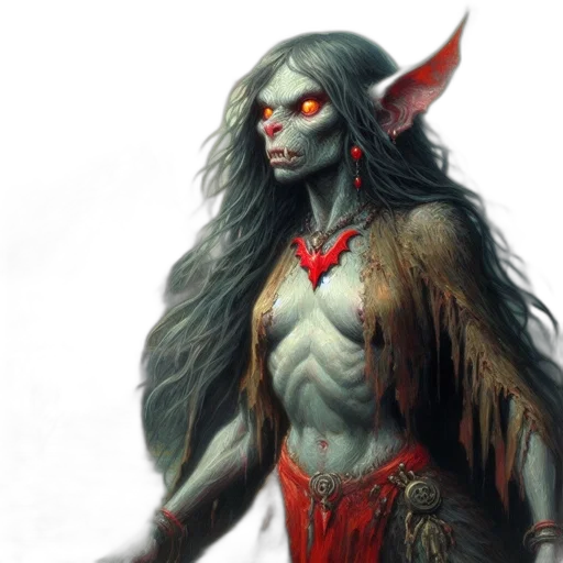 creature, fantasy art, concept art, comic book art transparent PNG cut-out