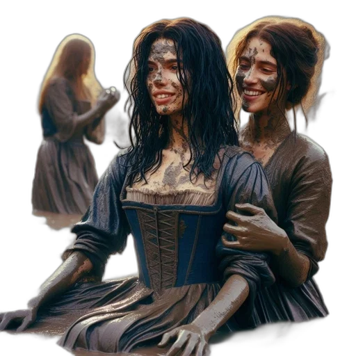 mask, dress, face, concept art transparent PNG cut-out