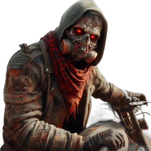 mask, face, creature, weapon transparent PNG cut-out