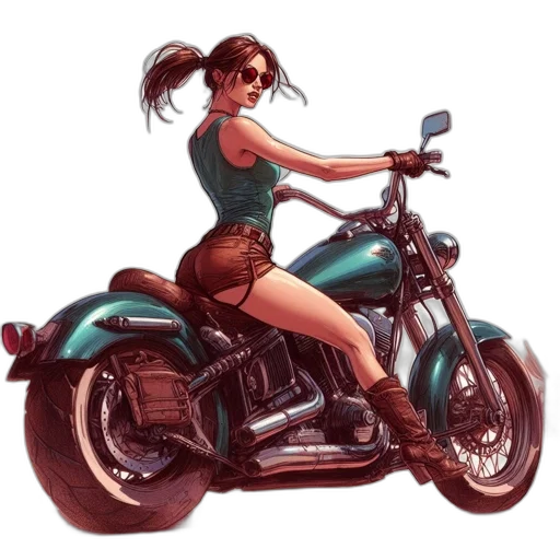 comic book art, concept art, fantasy art, cartoon transparent PNG cut-out