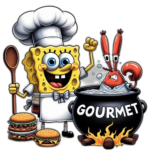 food, robot, concept art, cartoon transparent PNG cut-out