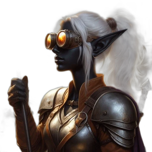 staff, robot, mask, dragon transparent PNG cut-out