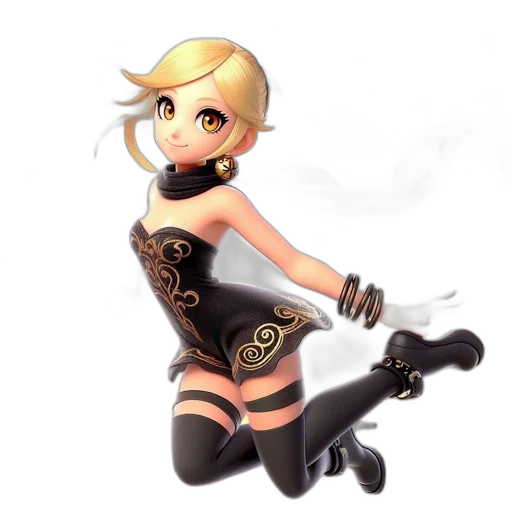 staff, dress, weapon, concept art transparent PNG cut-out