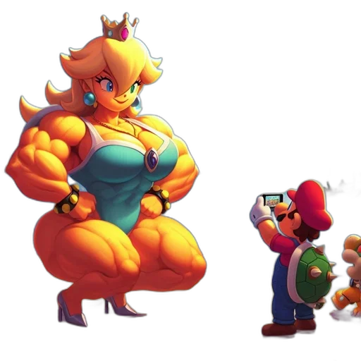 crown, concept art, pixel art, 3d render transparent PNG cut-out