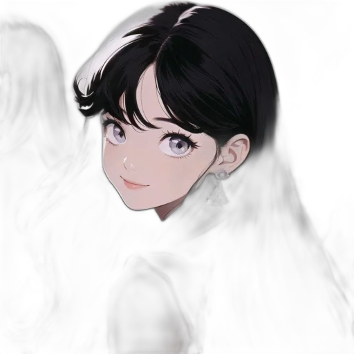 face, creature, mask, hair transparent PNG cut-out