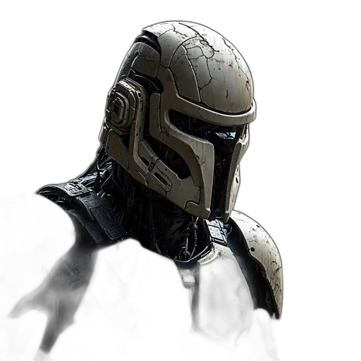mask, robot, face, sword transparent PNG cut-out