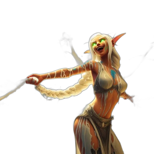staff, weapon, concept art, fantasy art transparent PNG cut-out