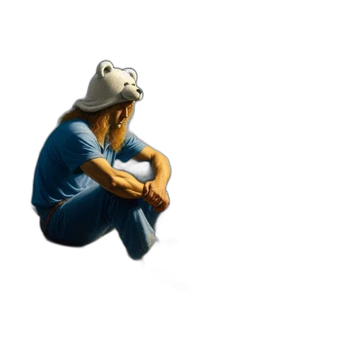 hat, face, mask, staff transparent PNG cut-out