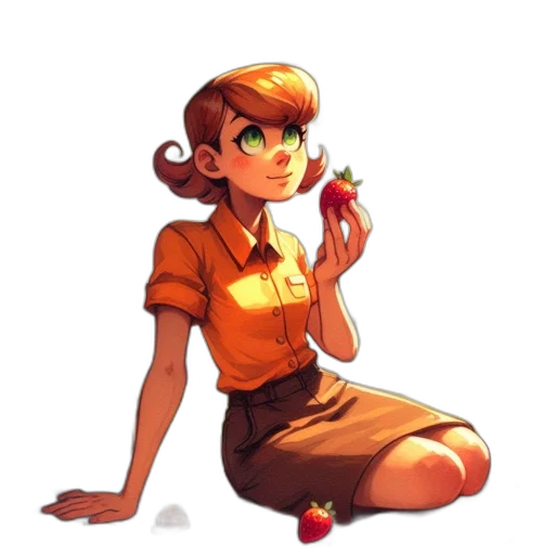 staff, flower, dress, food transparent PNG cut-out