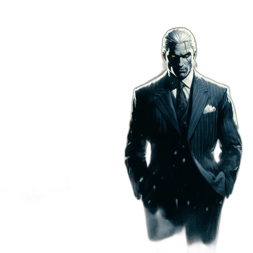 jacket, mask, face, concept art transparent PNG cut-out