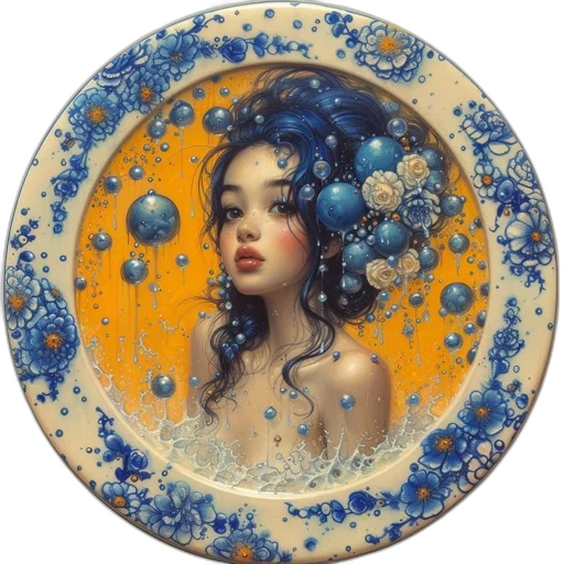 jewelry, oil painting, fantasy art, photorealistic transparent PNG cut-out