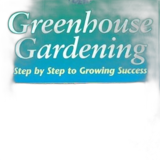 book, cover, titled, greenhouse transparent PNG cut-out