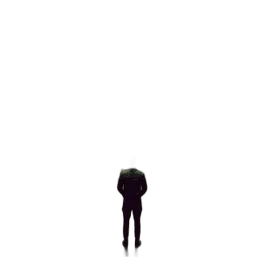 creature, robot, umbrella, staff transparent PNG cut-out