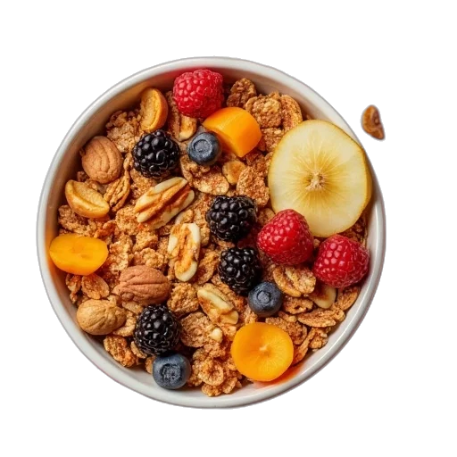 food, barry, crunchy, muesli transparent PNG cut-out
