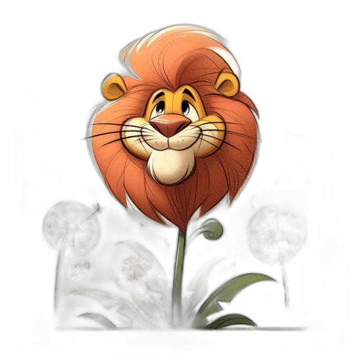 flower, crown, animal, creature transparent PNG cut-out