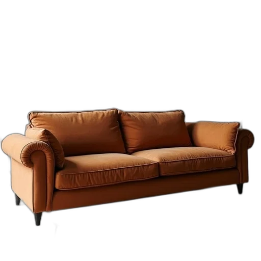 furniture, 3d render, photorealistic, earth tones transparent PNG cut-out