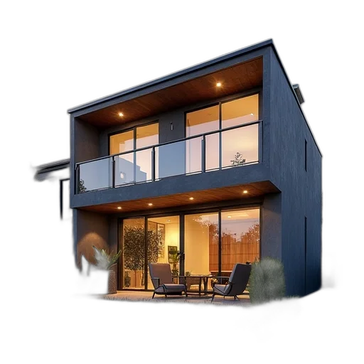 building, furniture, 3d render, photorealistic transparent PNG cut-out