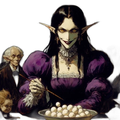 food, fantasy art, concept art, dark transparent PNG cut-out