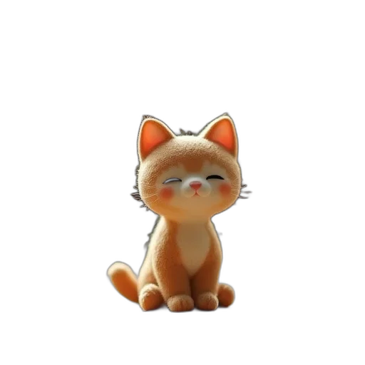 staff, animal, creature, 3d render transparent PNG cut-out