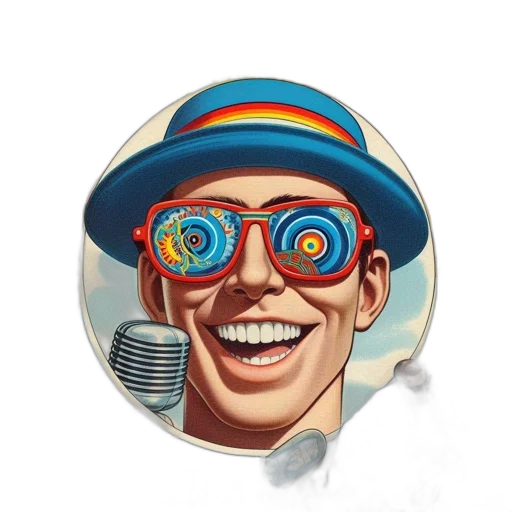 hat, staff, face, mask transparent PNG cut-out