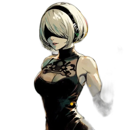 dress, mask, face, robot transparent PNG cut-out
