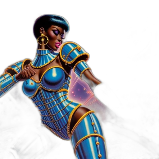 concept art, fantasy art, comic book art, 3d render transparent PNG cut-out