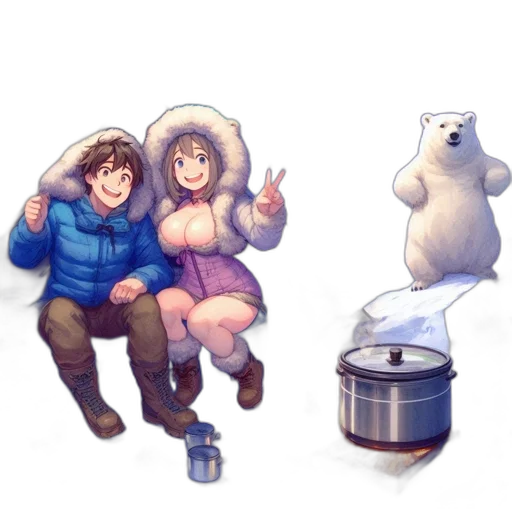 bottle, jacket, concept art, pixel art transparent PNG cut-out
