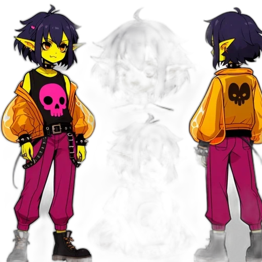jacket, concept art, pixel art, cartoon transparent PNG cut-out