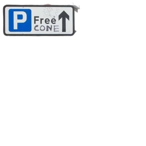 car, parking, sign, word transparent PNG cut-out