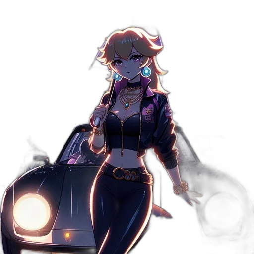 car, robot, weapon, staff transparent PNG cut-out