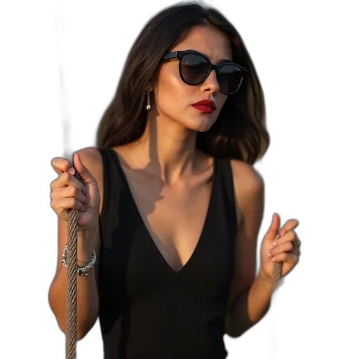 jewelry, staff, dress, weapon transparent PNG cut-out