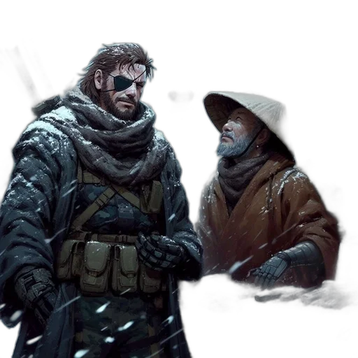 jacket, weapon, concept art, fantasy art transparent PNG cut-out