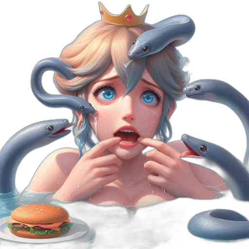 food, crown, creature, animal transparent PNG cut-out
