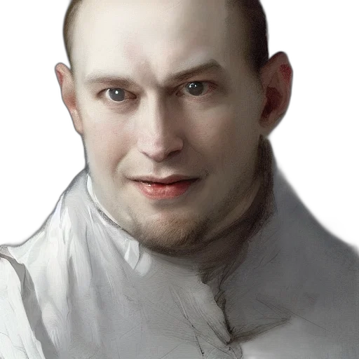 face, staff, creature, jacket transparent PNG cut-out