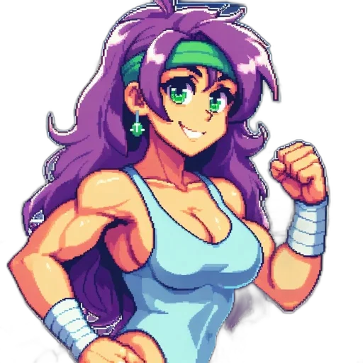 pixel art, anime, cartoon, concept art transparent PNG cut-out