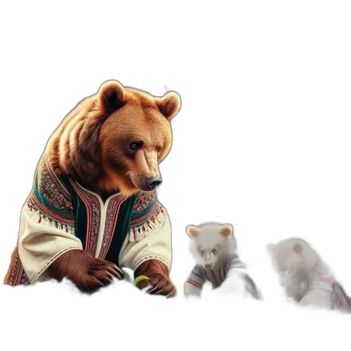 animal, jacket, concept art, 3d render transparent PNG cut-out