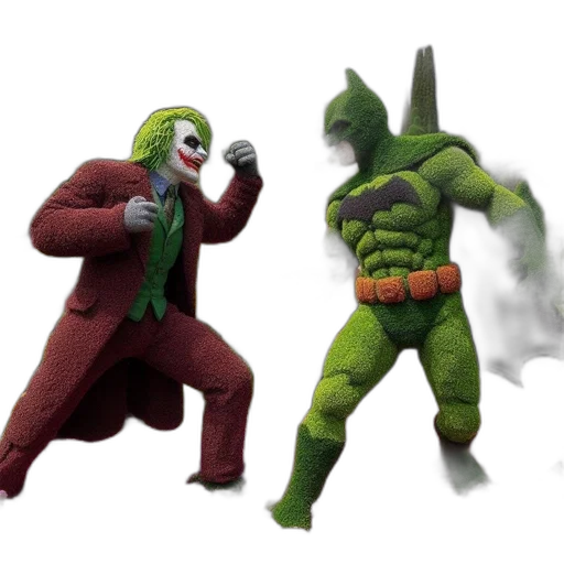 mask, concept art, 3d render, comic book art transparent PNG cut-out