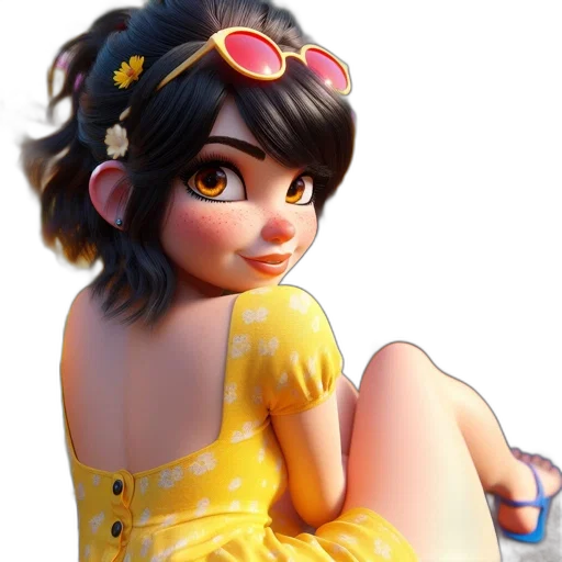 dress, jewelry, face, robot transparent PNG cut-out