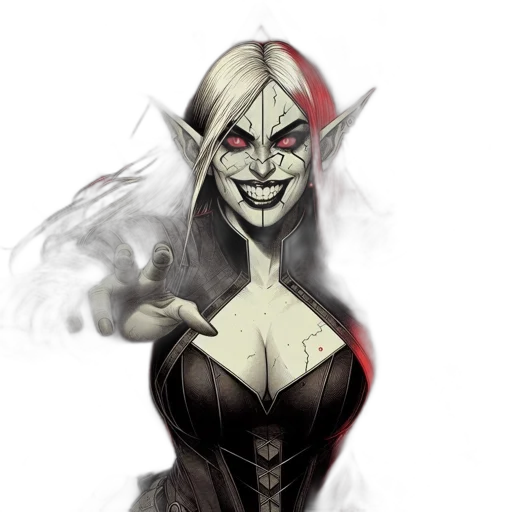 mask, concept art, comic book art, fantasy art transparent PNG cut-out