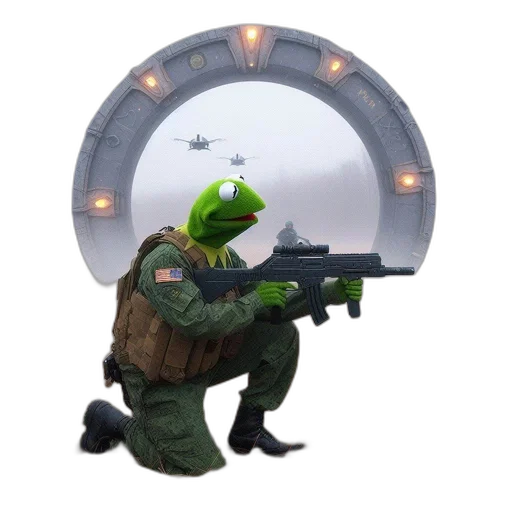 weapon, robot, animal, creature transparent PNG cut-out