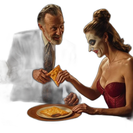 food, mask, concept art, comic book art transparent PNG cut-out